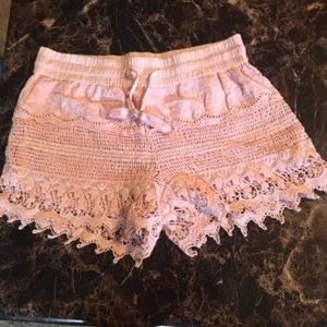 Lace shorts